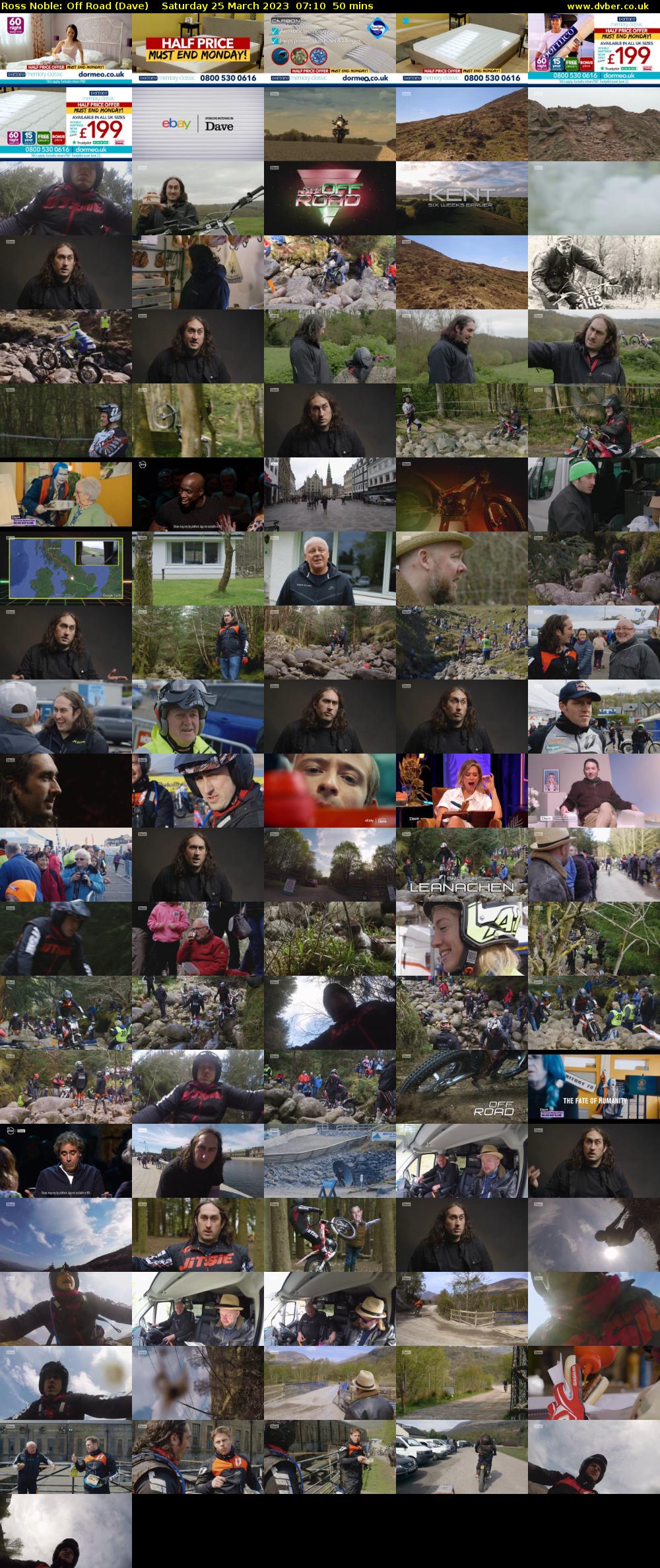 Ross Noble: Off Road (Dave) Saturday 25 March 2023 07:10 - 08:00