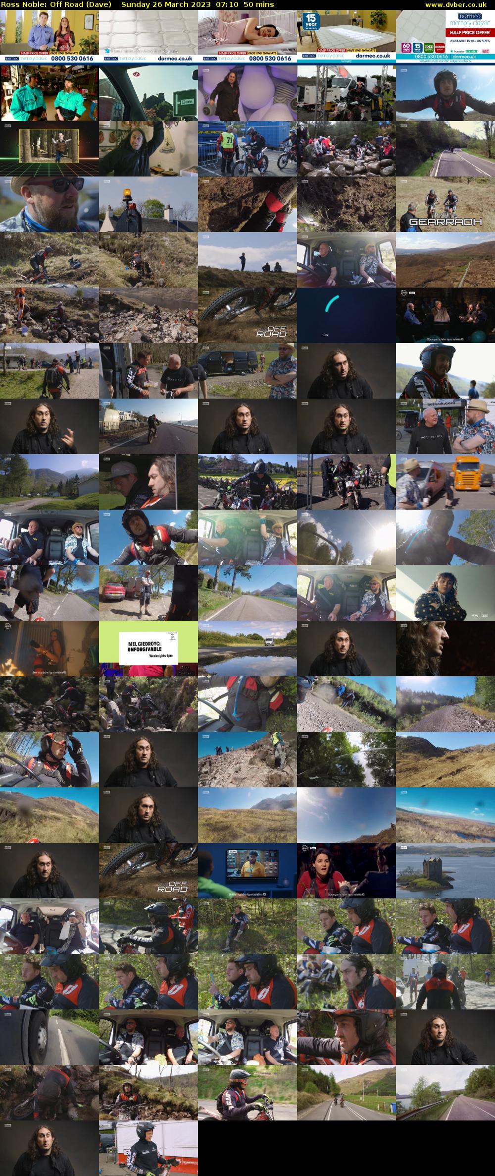 Ross Noble: Off Road (Dave) Sunday 26 March 2023 07:10 - 08:00