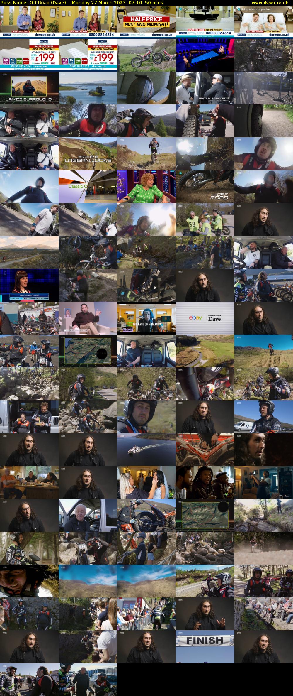 Ross Noble: Off Road (Dave) Monday 27 March 2023 07:10 - 08:00