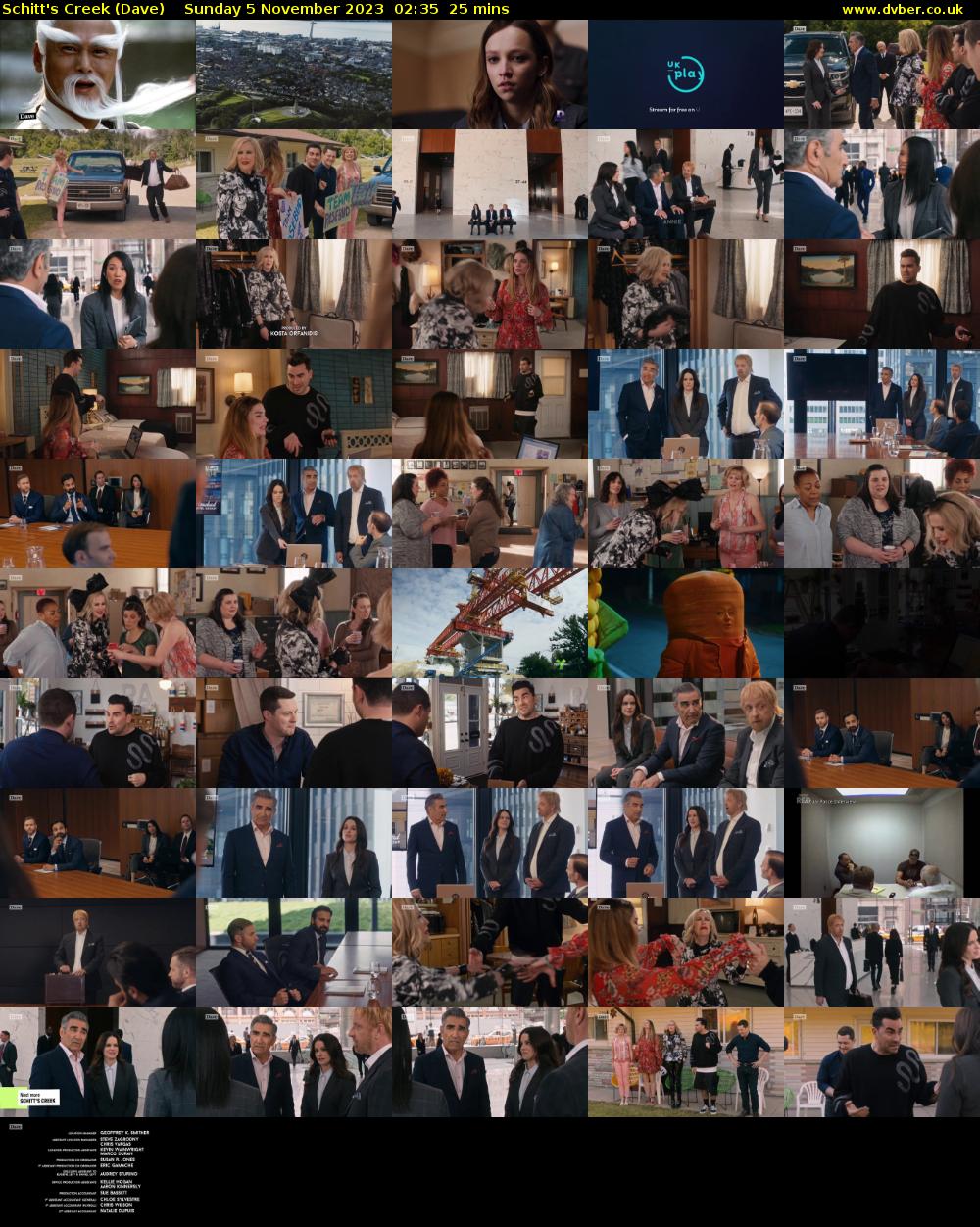 Schitt's Creek (Dave) Sunday 5 November 2023 02:35 - 03:00