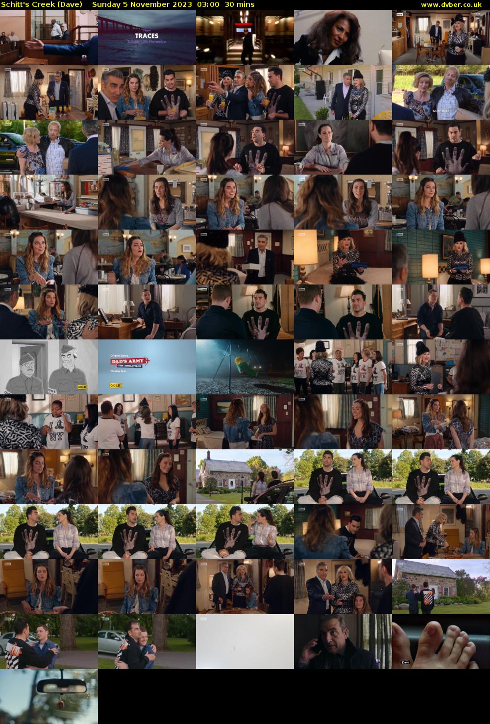 Schitt's Creek (Dave) Sunday 5 November 2023 03:00 - 03:30