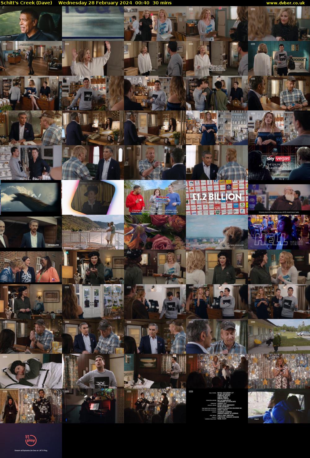 Schitt's Creek (Dave) Wednesday 28 February 2024 00:40 - 01:10