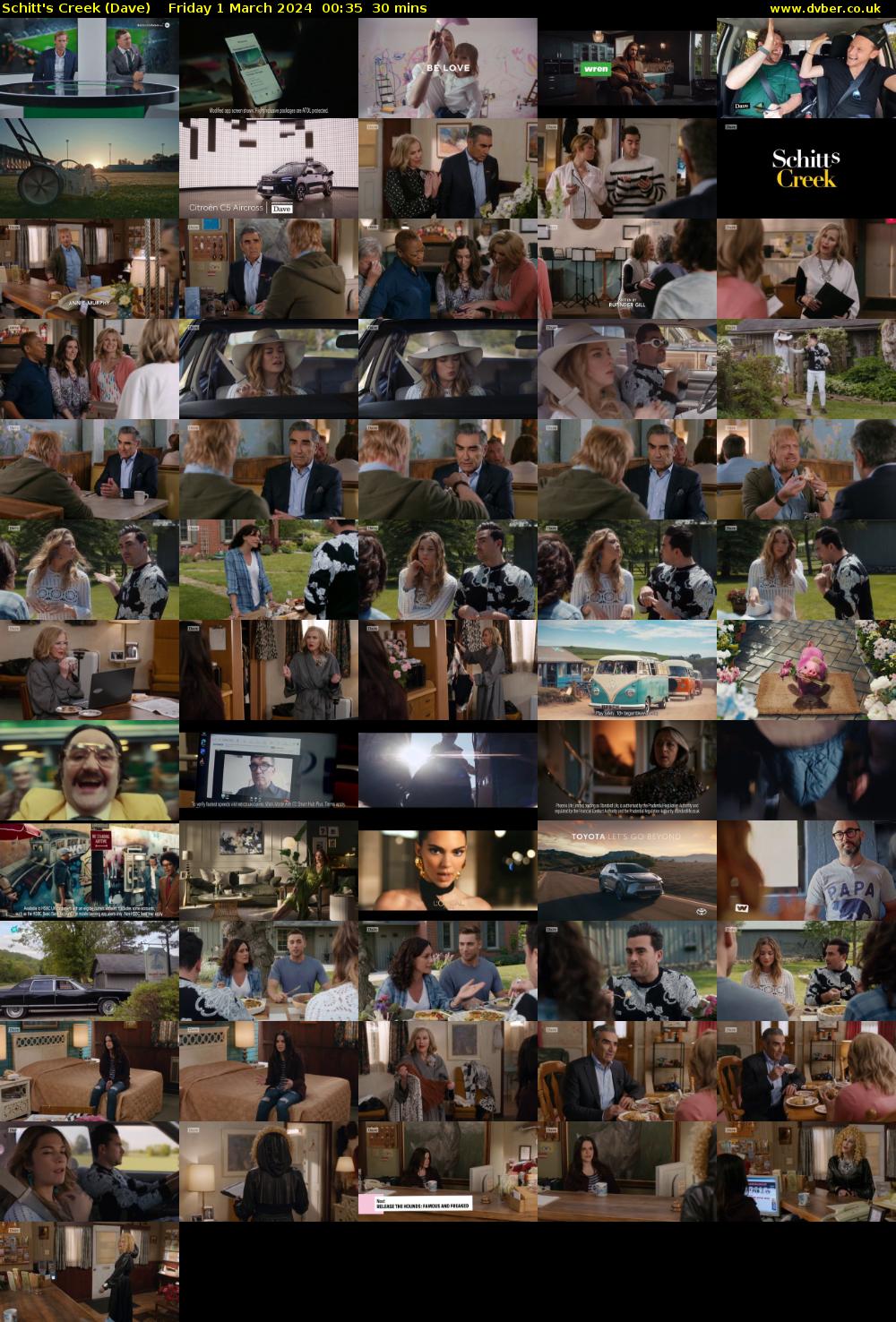 Schitt's Creek (Dave) Friday 1 March 2024 00:35 - 01:05