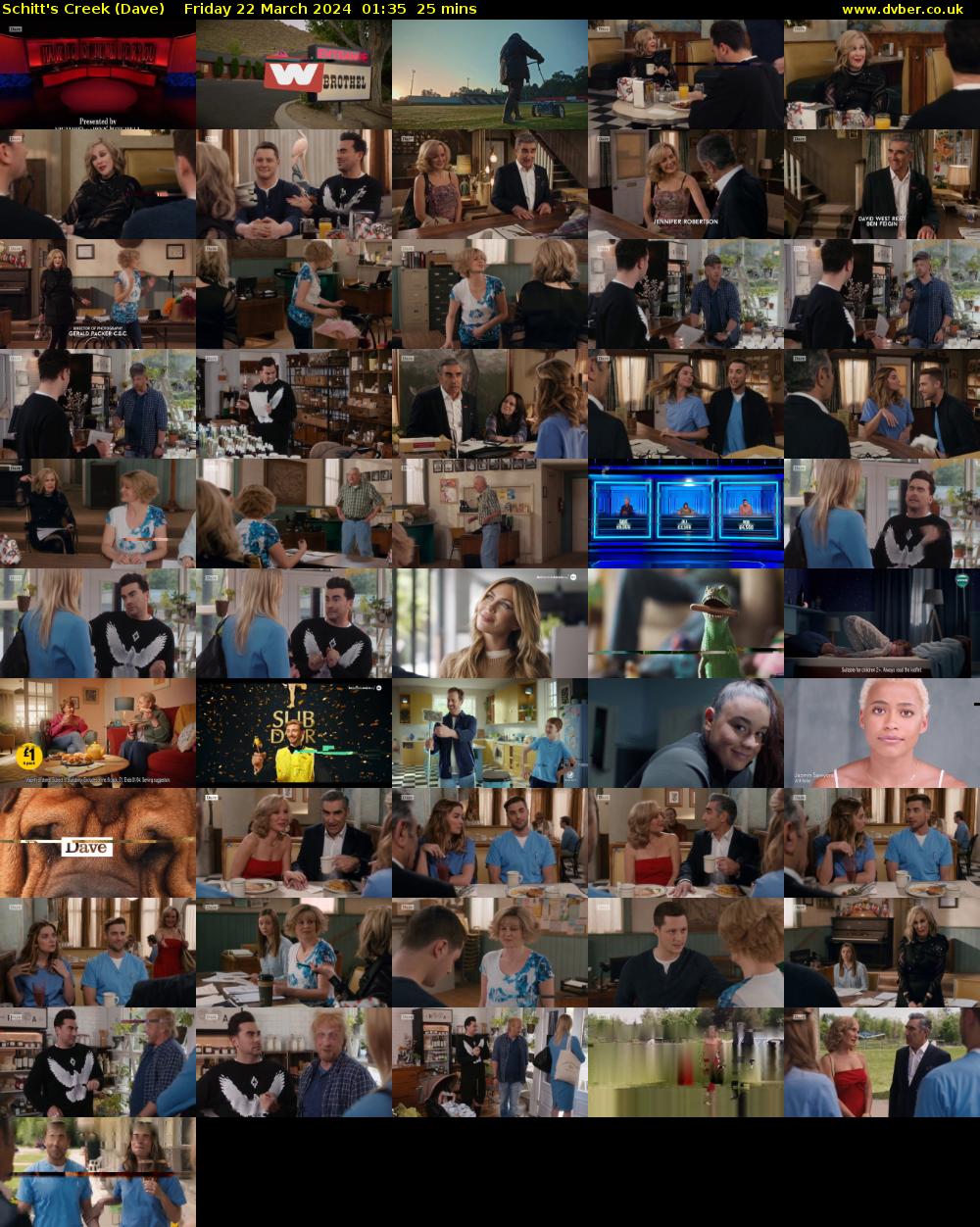 Schitt's Creek (Dave) Friday 22 March 2024 01:35 - 02:00