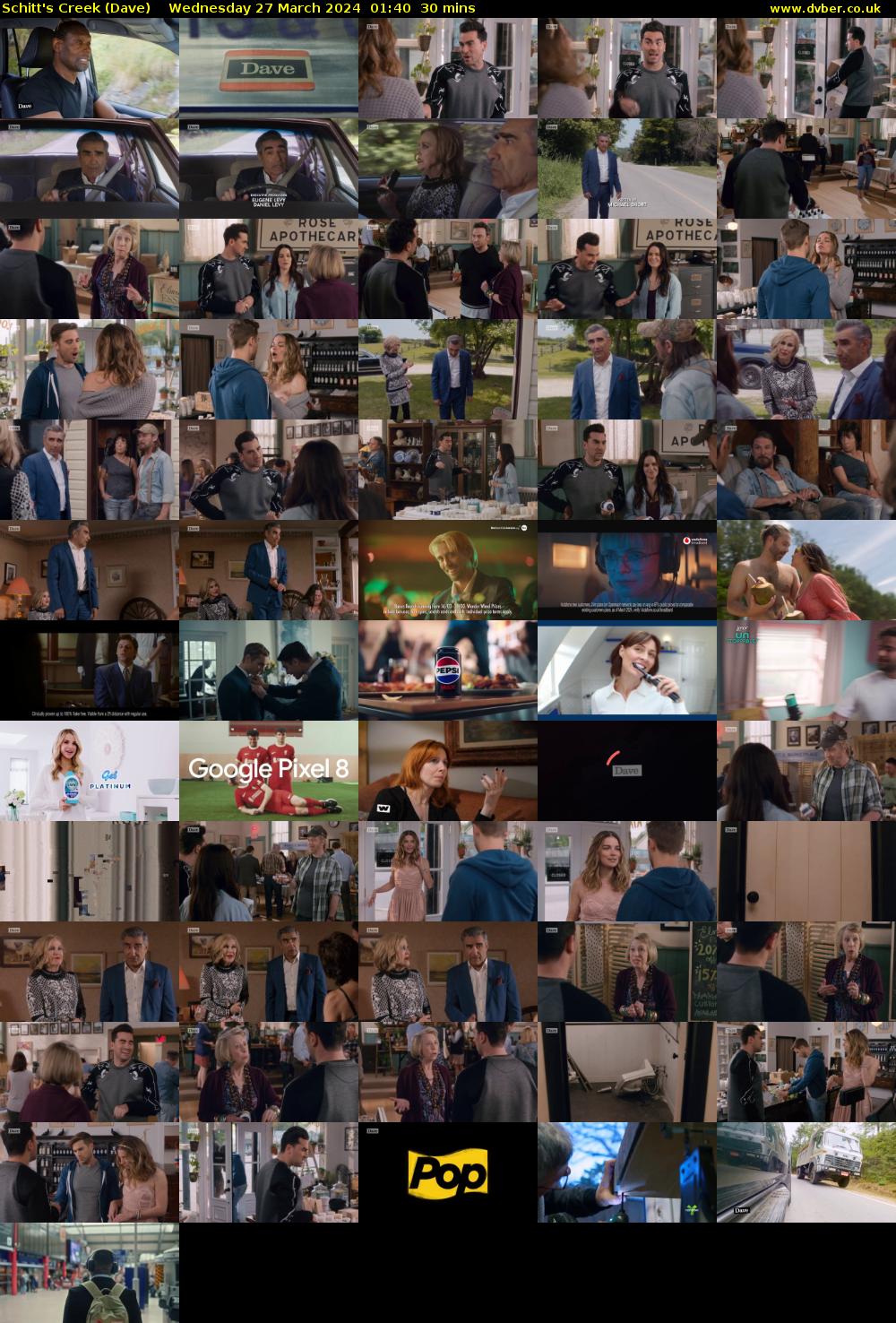 Schitt's Creek (Dave) Wednesday 27 March 2024 01:40 - 02:10