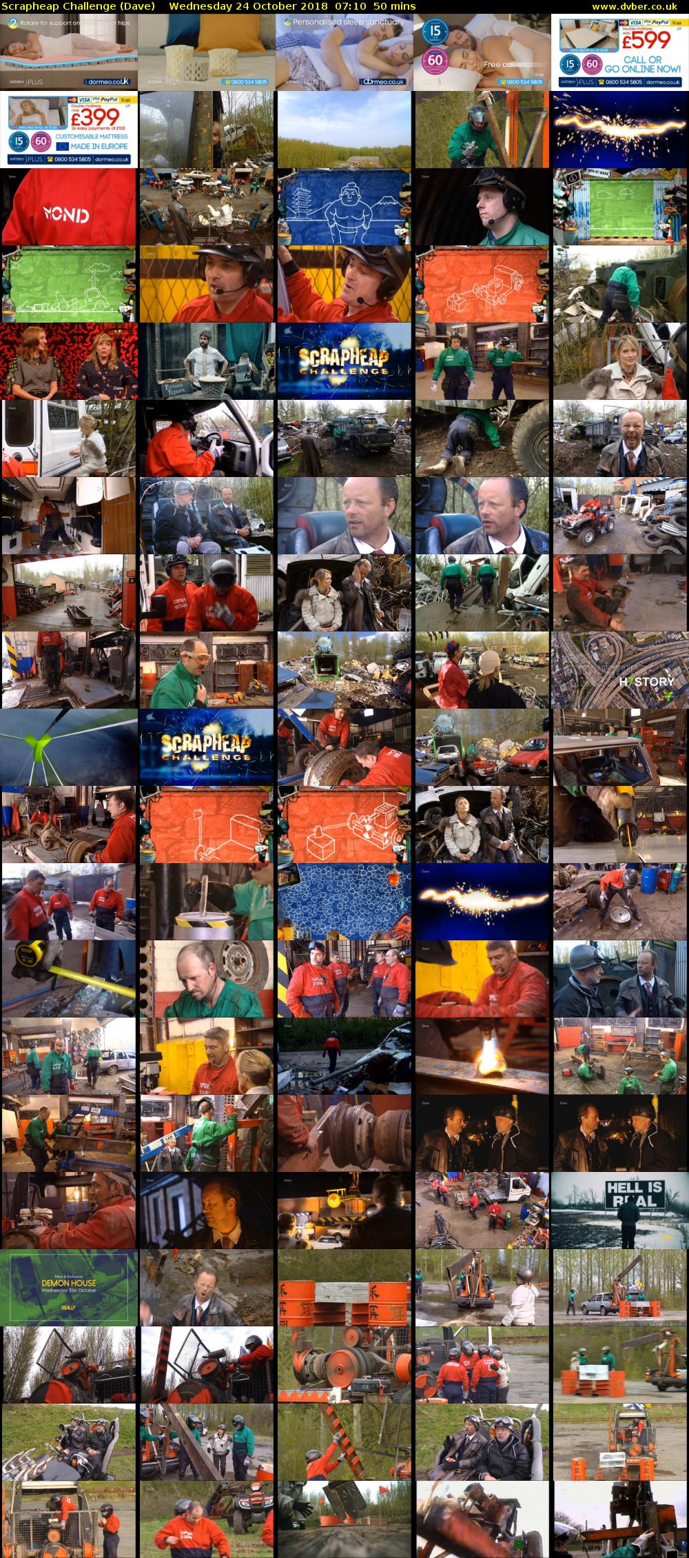 Scrapheap Challenge (Dave) Wednesday 24 October 2018 07:10 - 08:00