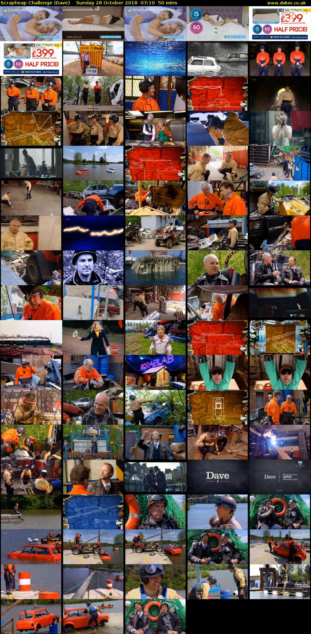 Scrapheap Challenge (Dave) Sunday 28 October 2018 07:10 - 08:00