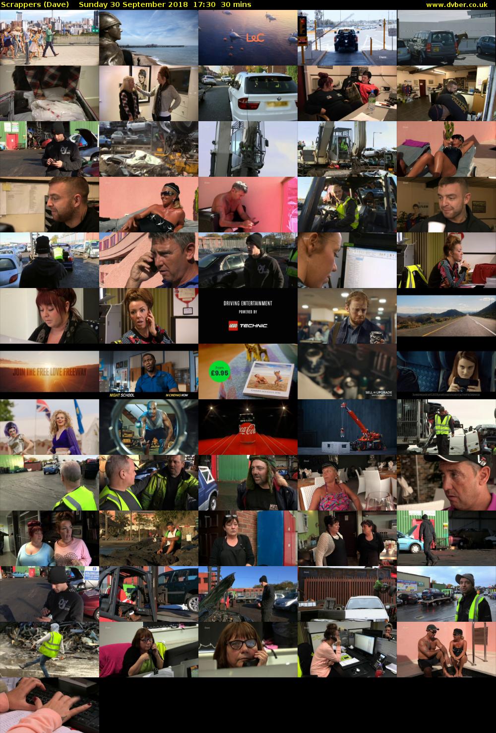 Scrappers (Dave) Sunday 30 September 2018 17:30 - 18:00