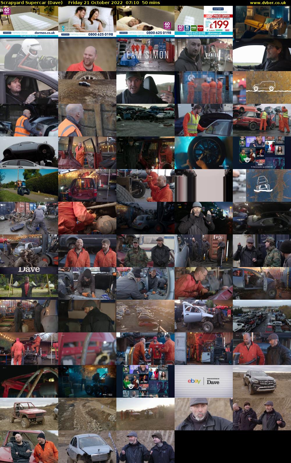Scrapyard Supercar (Dave) Friday 21 October 2022 07:10 - 08:00