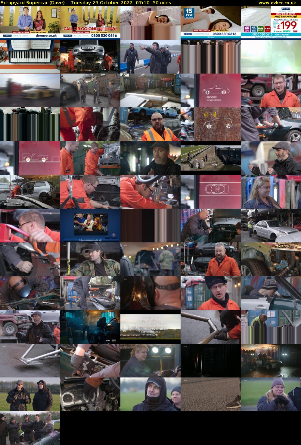 Scrapyard Supercar (Dave) Tuesday 25 October 2022 07:10 - 08:00
