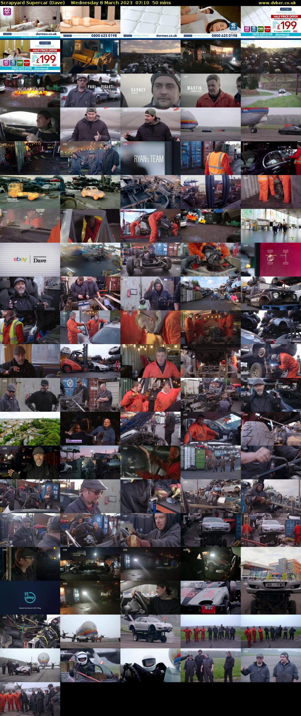 Scrapyard Supercar (Dave) Wednesday 8 March 2023 07:10 - 08:00