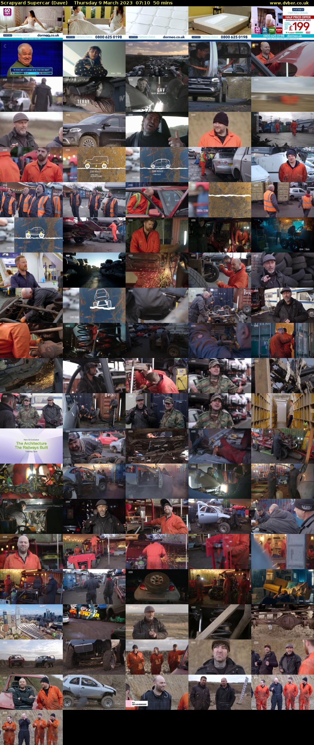 Scrapyard Supercar (Dave) Thursday 9 March 2023 07:10 - 08:00