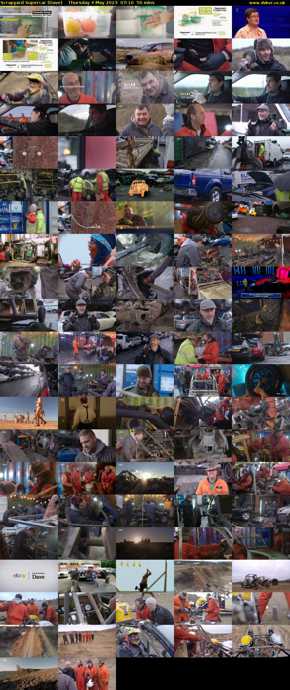 Scrapyard Supercar (Dave) Thursday 4 May 2023 07:10 - 08:00