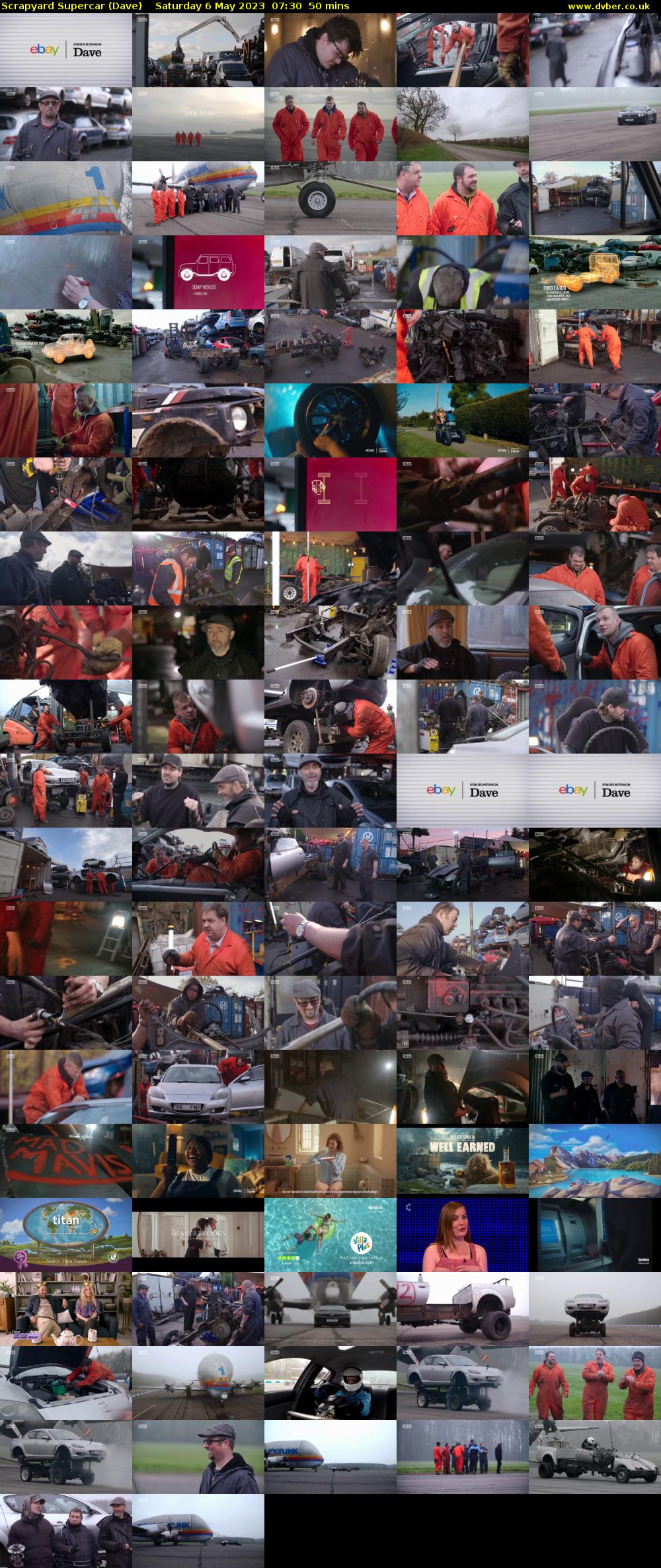 Scrapyard Supercar (Dave) Saturday 6 May 2023 07:30 - 08:20