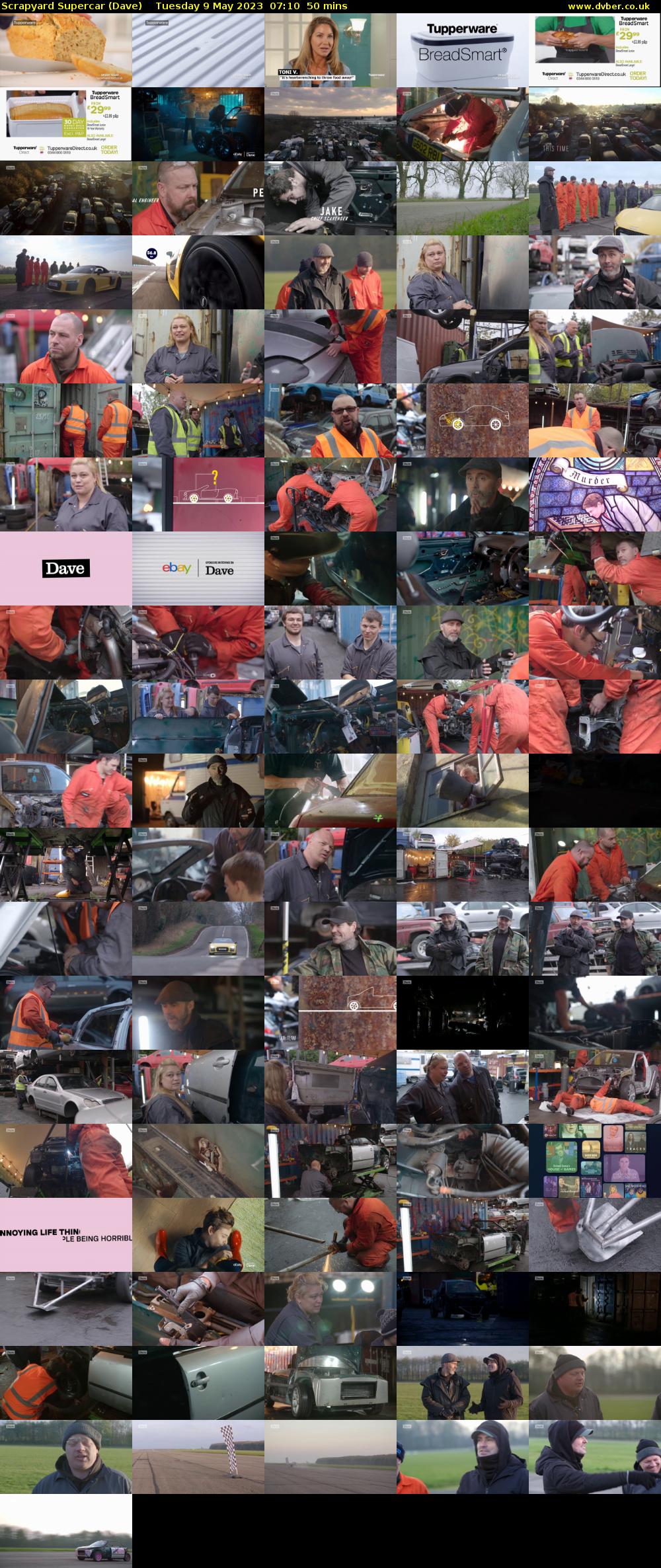 Scrapyard Supercar (Dave) Tuesday 9 May 2023 07:10 - 08:00