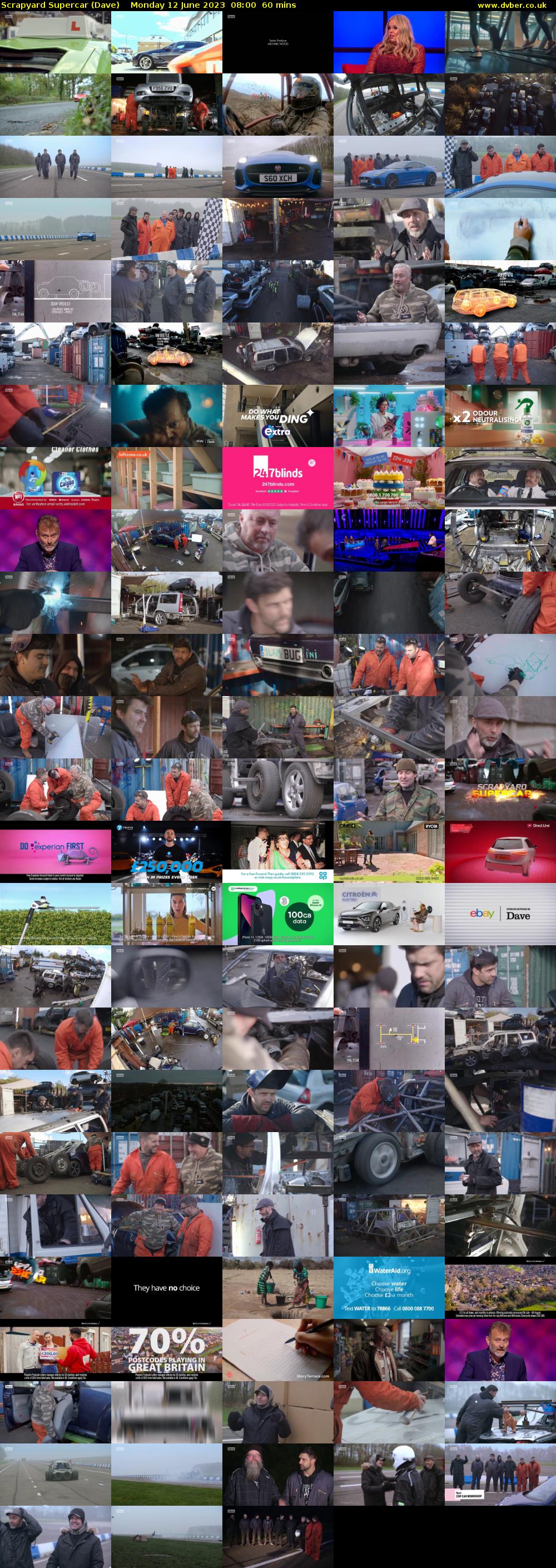 Scrapyard Supercar (Dave) Monday 12 June 2023 08:00 - 09:00