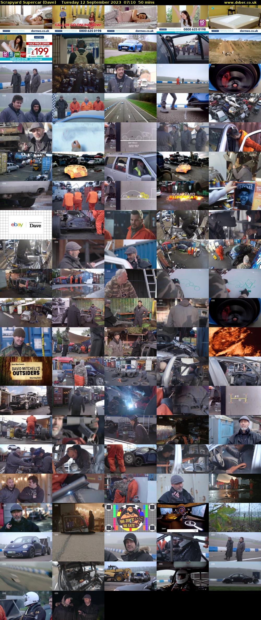 Scrapyard Supercar (Dave) Tuesday 12 September 2023 07:10 - 08:00