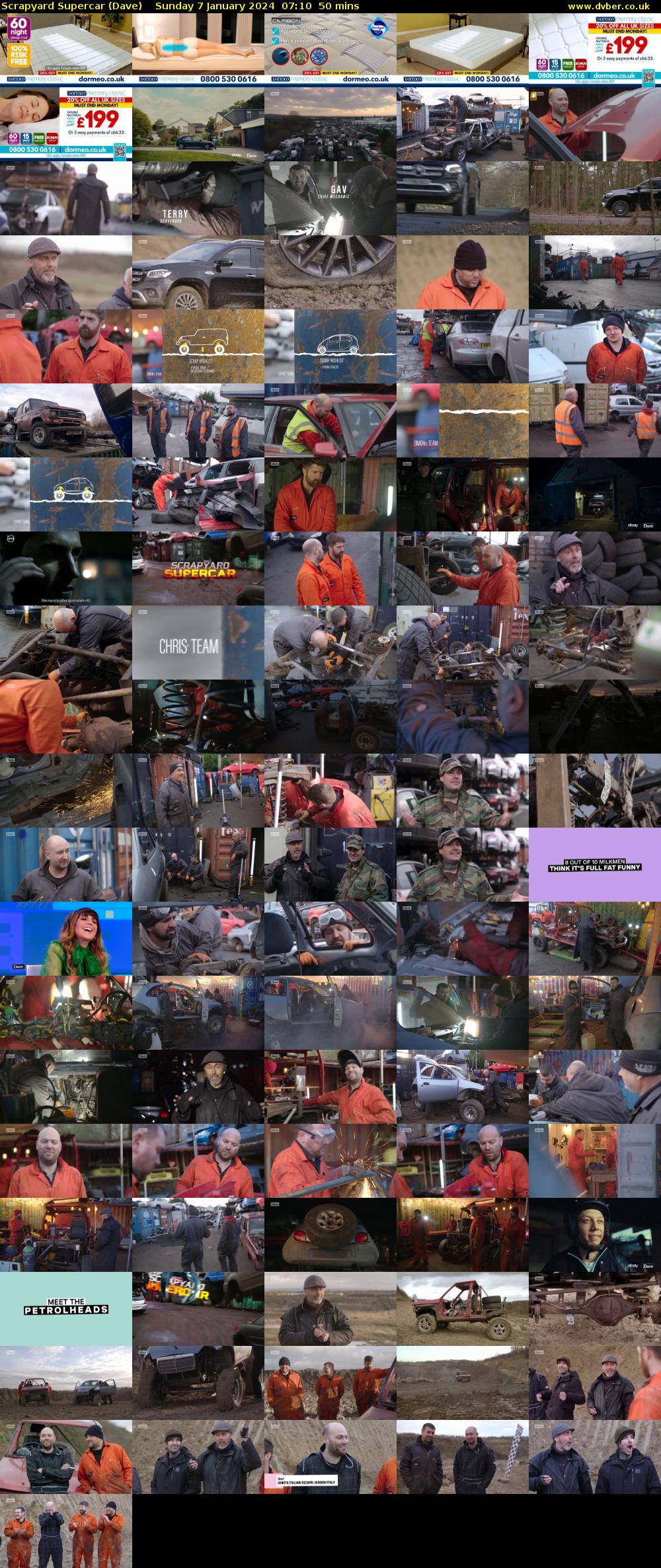Scrapyard Supercar (Dave) Sunday 7 January 2024 07:10 - 08:00