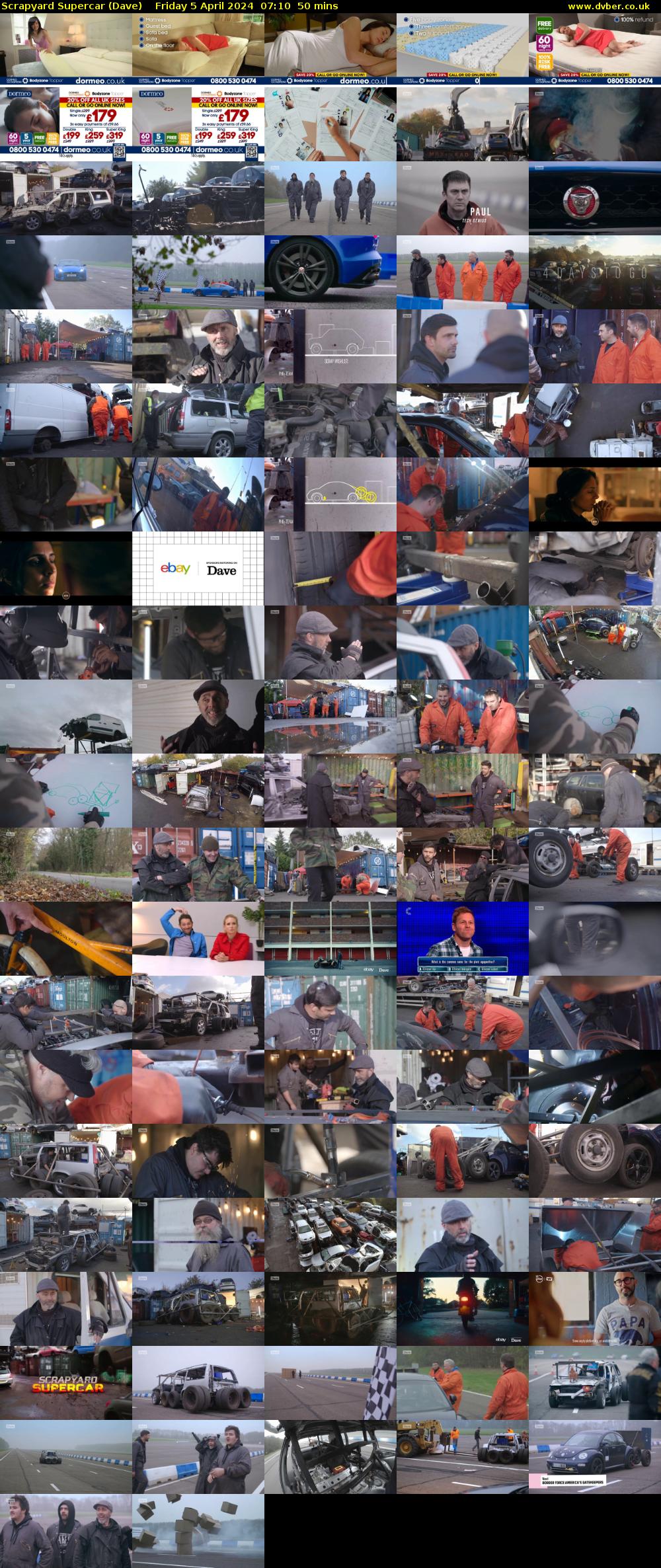 Scrapyard Supercar (Dave) Friday 5 April 2024 07:10 - 08:00