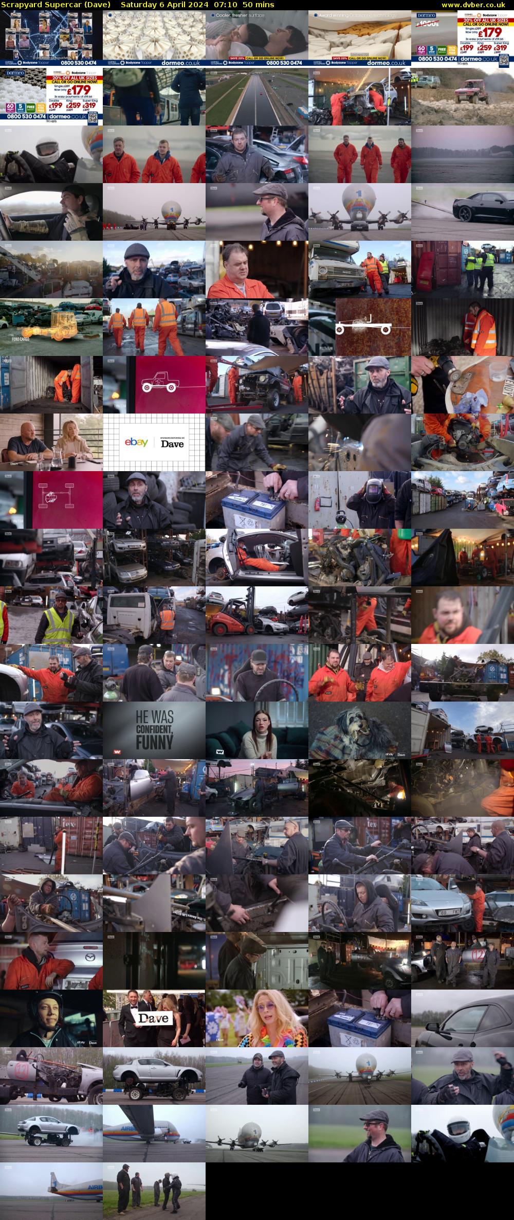 Scrapyard Supercar (Dave) Saturday 6 April 2024 07:10 - 08:00