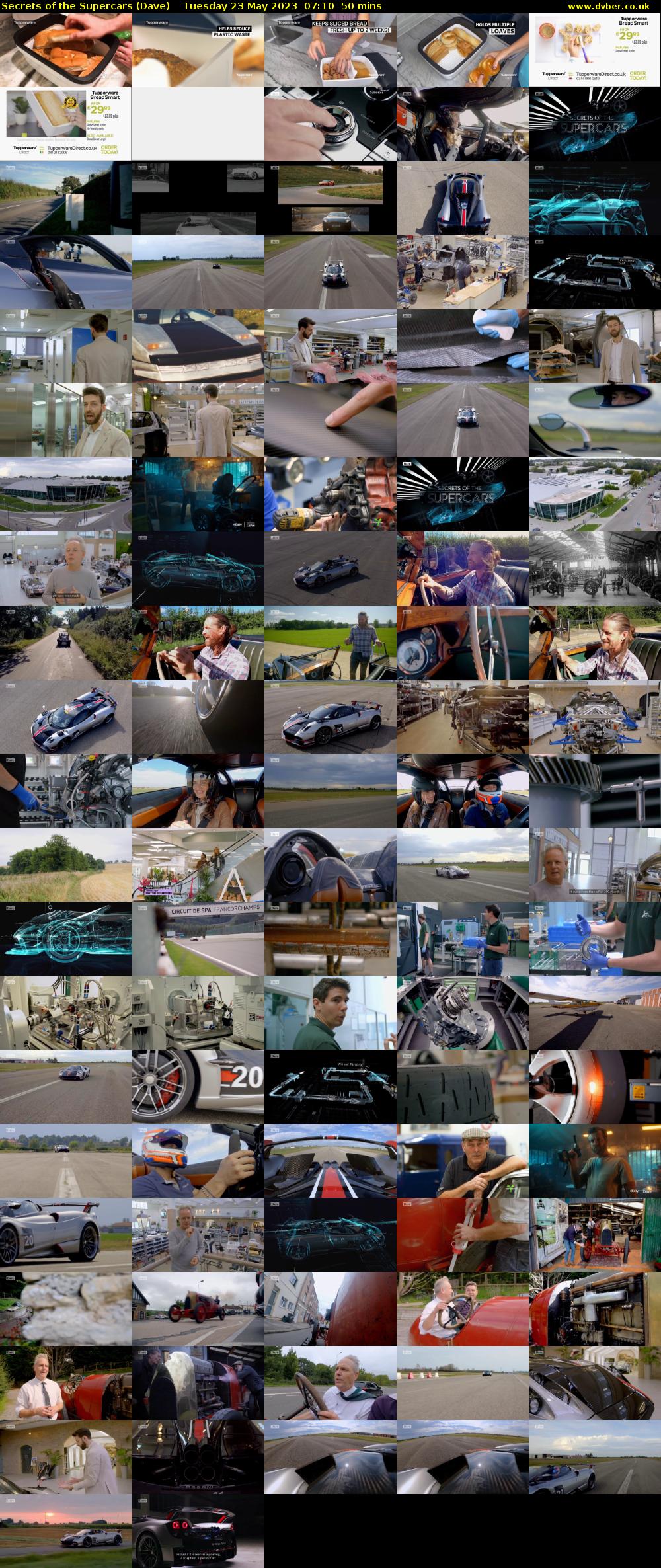 Secrets of the Supercars (Dave) Tuesday 23 May 2023 07:10 - 08:00