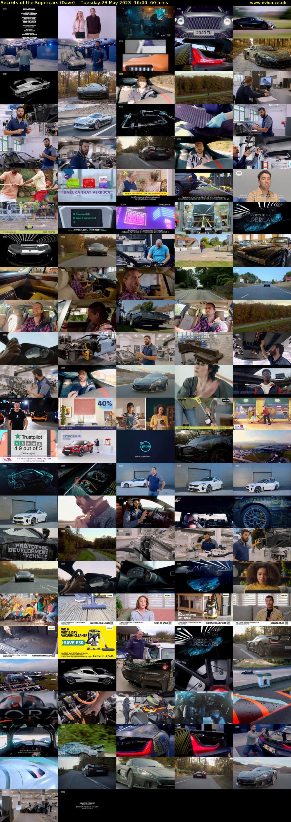 Secrets of the Supercars (Dave) Tuesday 23 May 2023 16:00 - 17:00