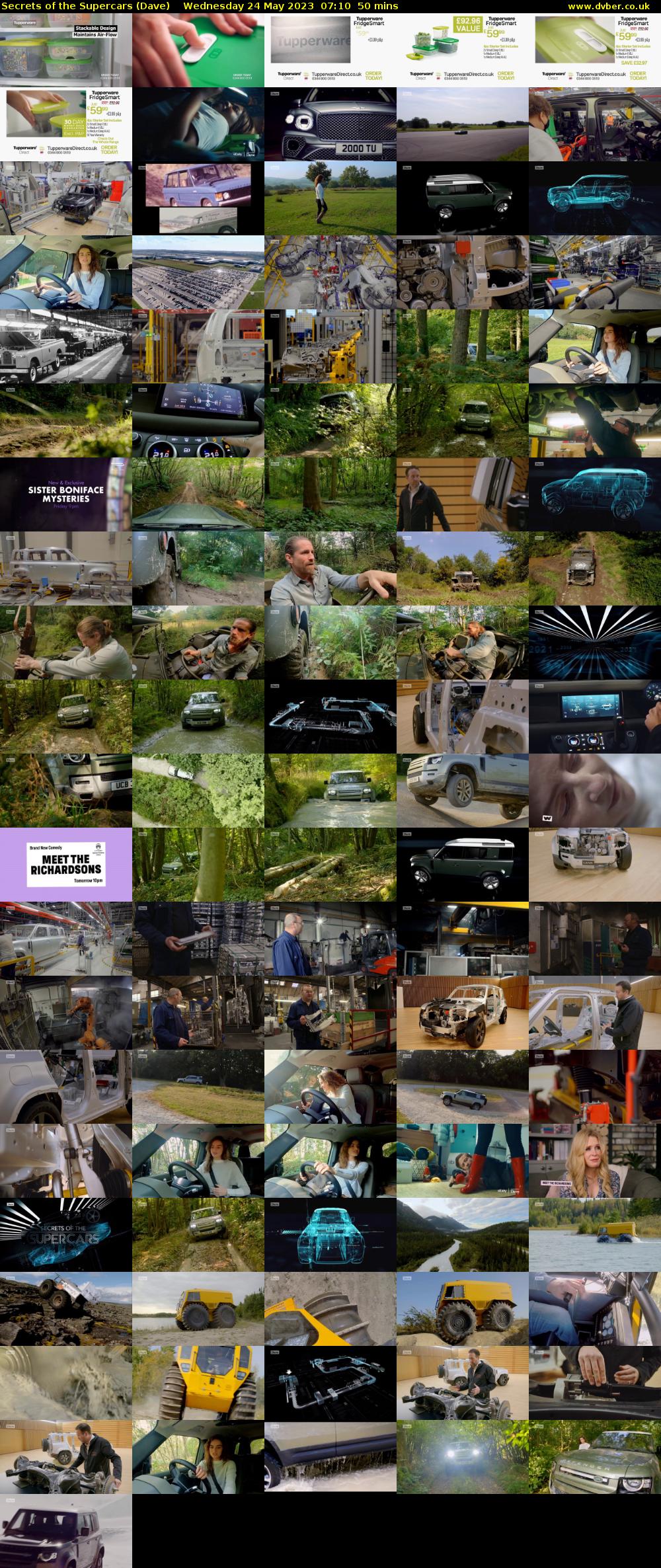 Secrets of the Supercars (Dave) Wednesday 24 May 2023 07:10 - 08:00