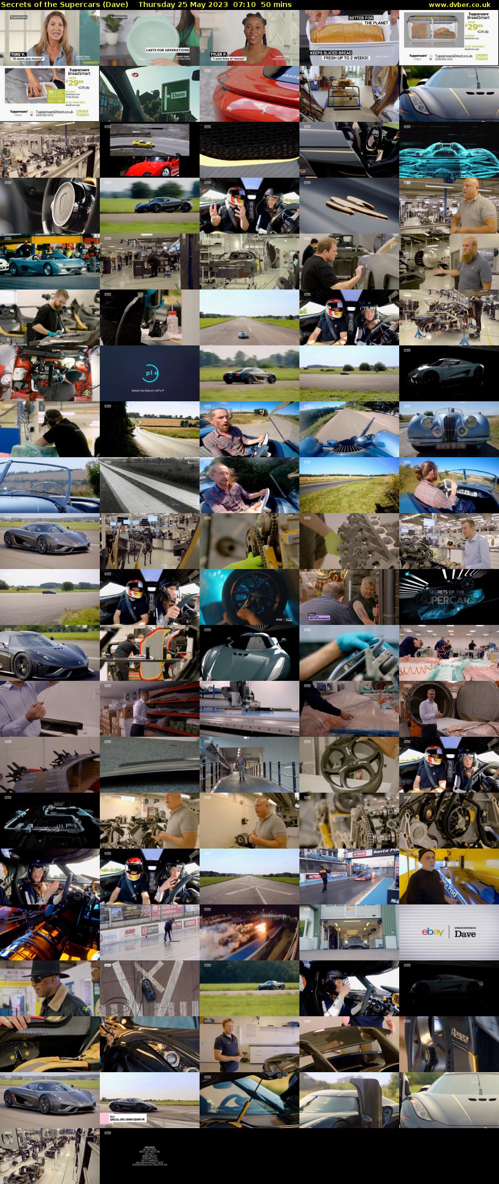 Secrets of the Supercars (Dave) Thursday 25 May 2023 07:10 - 08:00