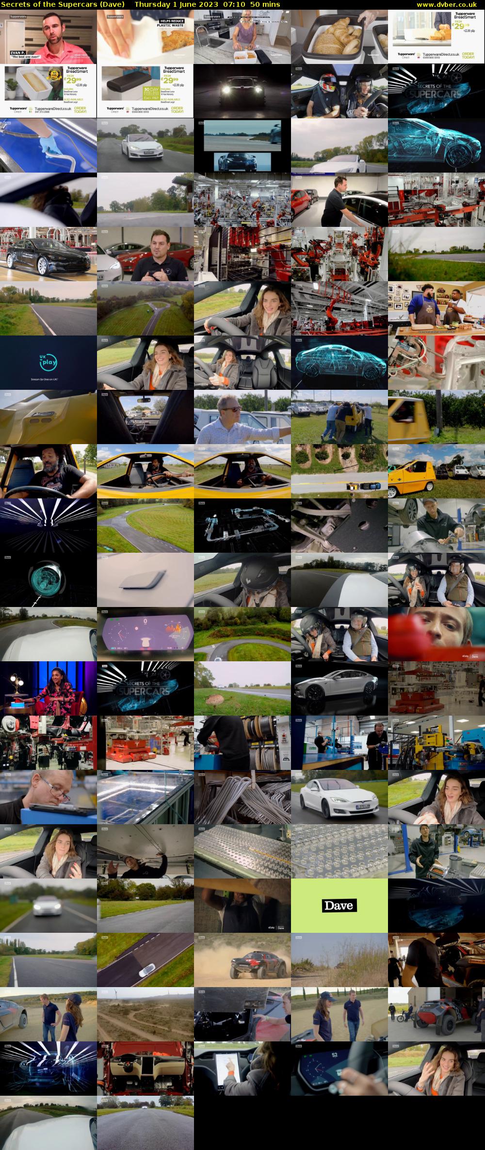 Secrets of the Supercars (Dave) Thursday 1 June 2023 07:10 - 08:00