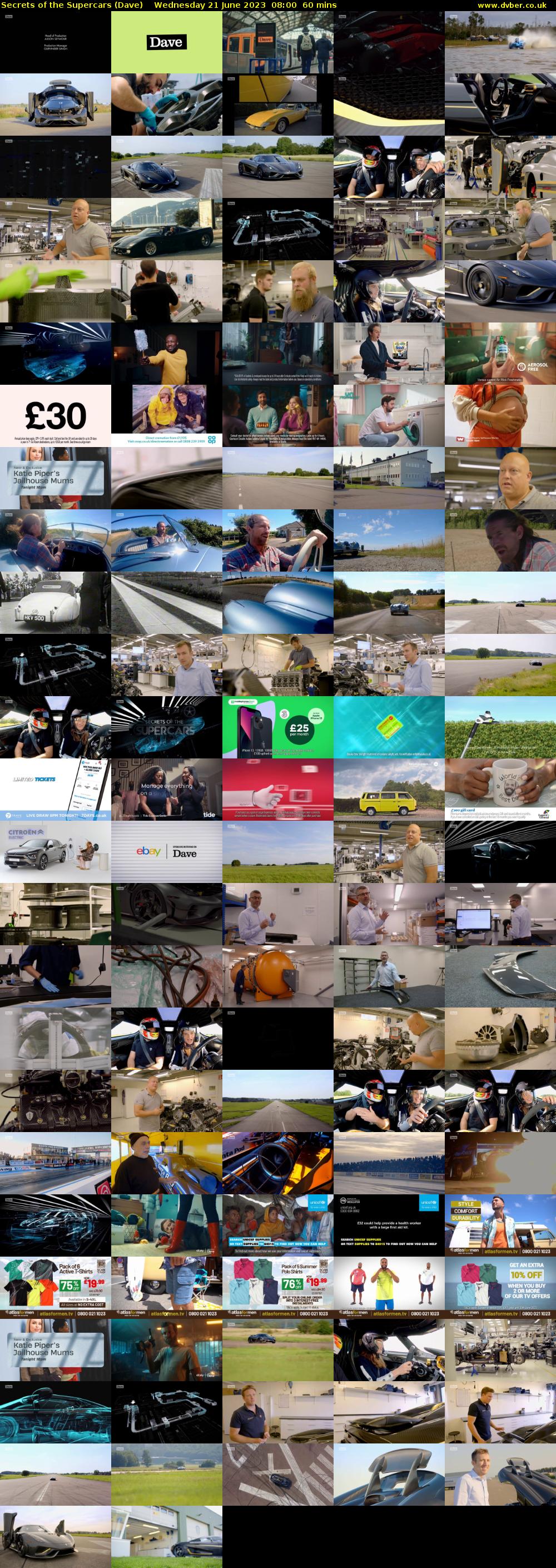 Secrets of the Supercars (Dave) Wednesday 21 June 2023 08:00 - 09:00