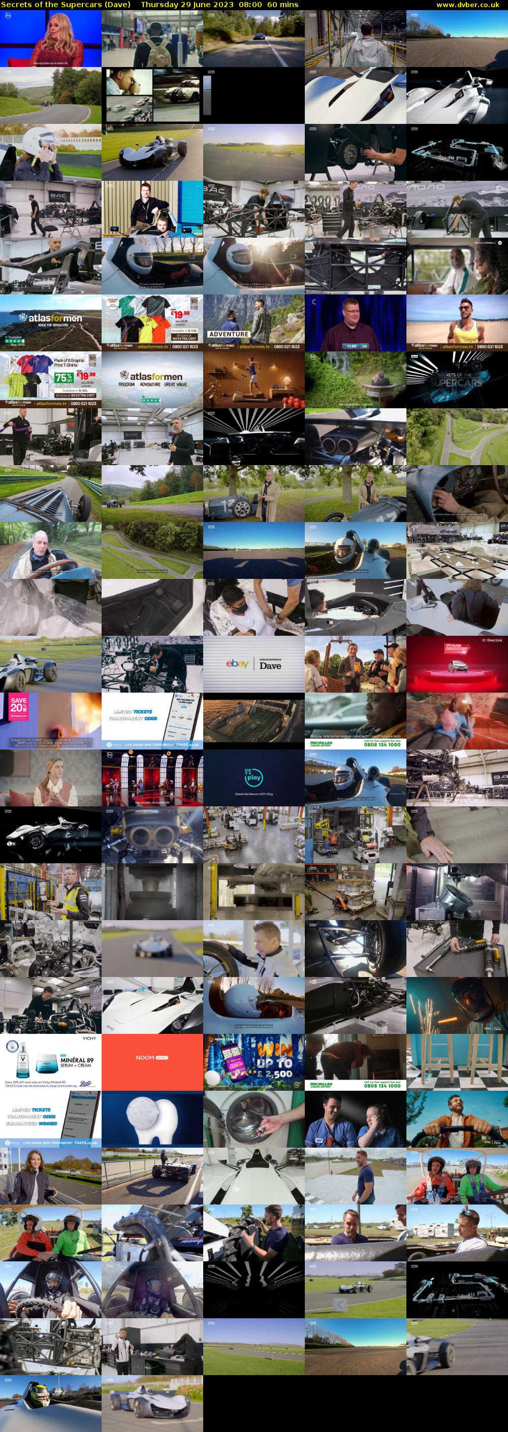 Secrets of the Supercars (Dave) Thursday 29 June 2023 08:00 - 09:00