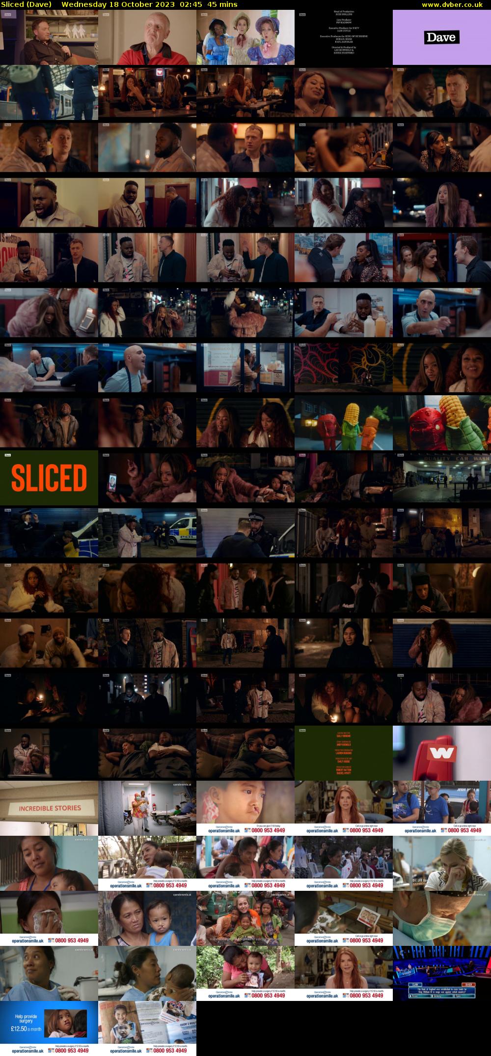 Sliced (Dave) Wednesday 18 October 2023 02:45 - 03:30