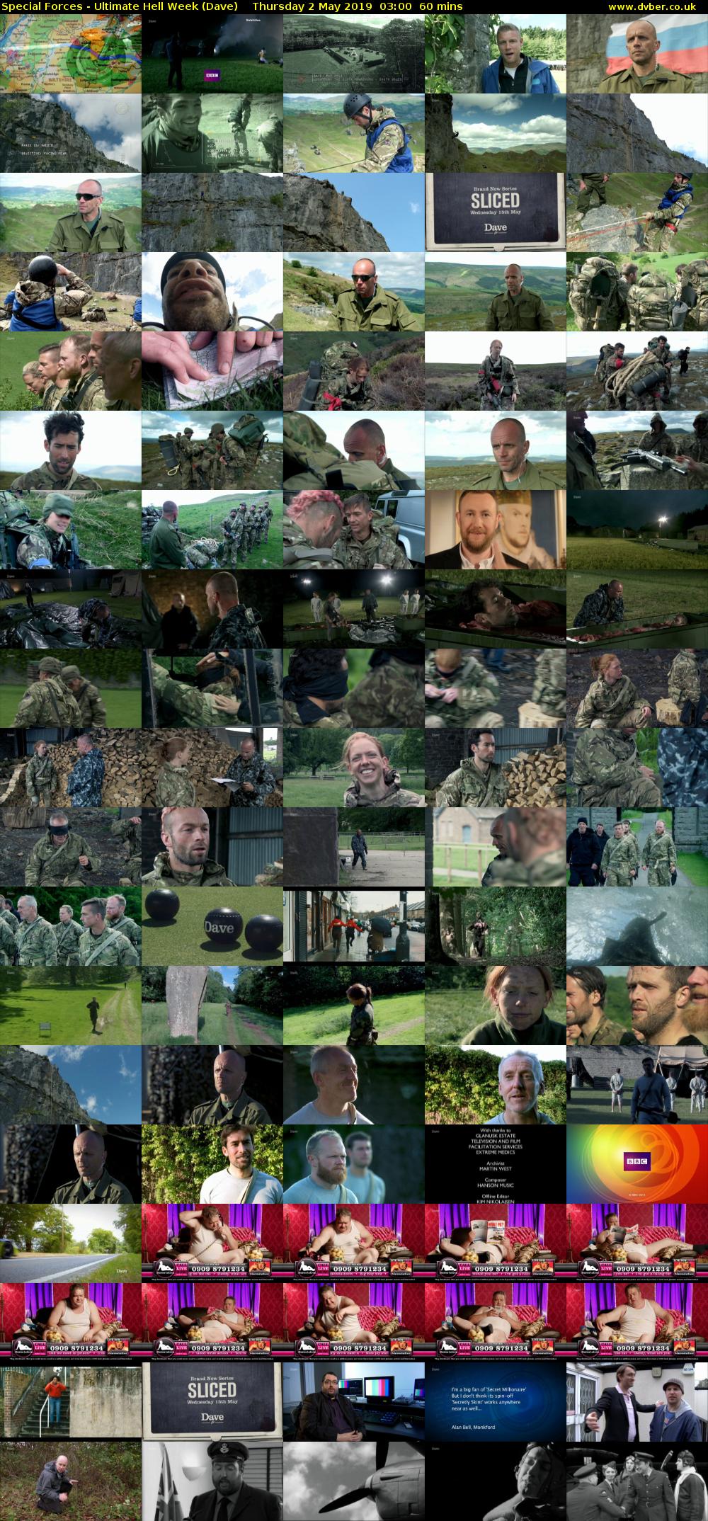 Special Forces - Ultimate Hell Week (Dave) Thursday 2 May 2019 03:00 - 04:00