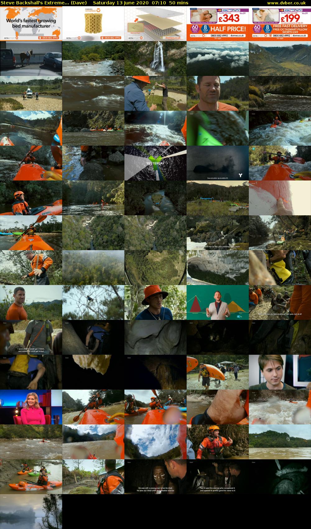 Steve Backshall's Extreme... (Dave) Saturday 13 June 2020 07:10 - 08:00