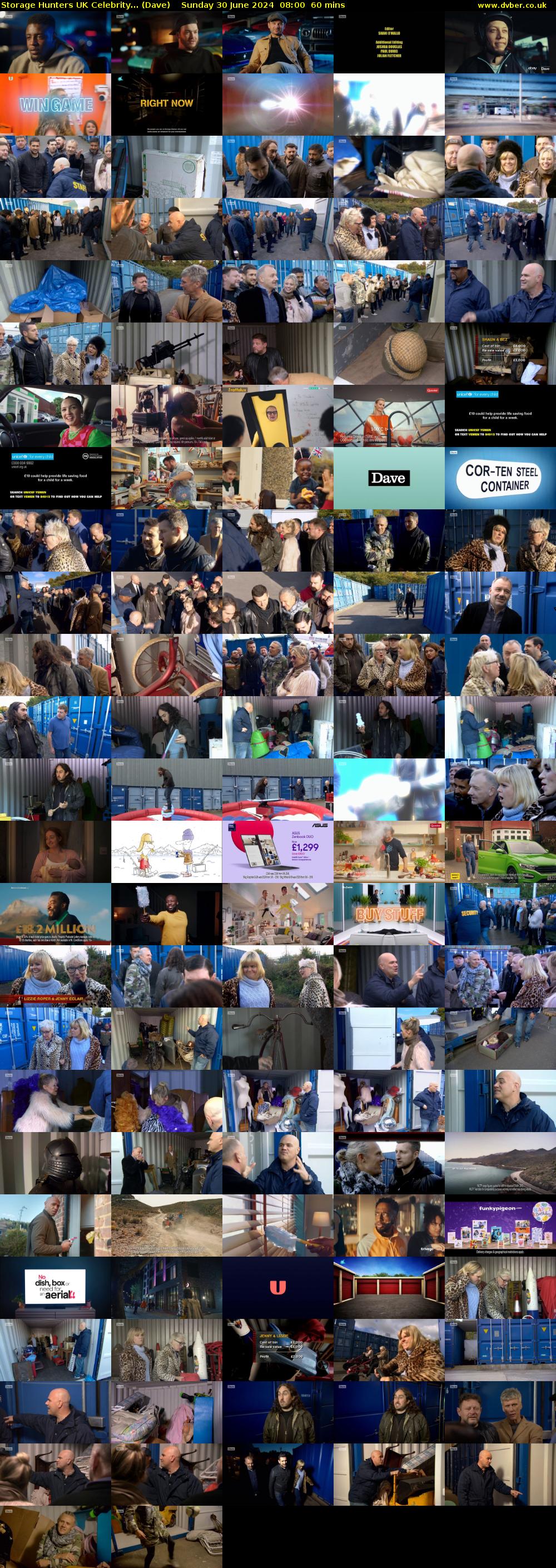 Storage Hunters UK Celebrity... (Dave) Sunday 30 June 2024 08:00 - 09:00
