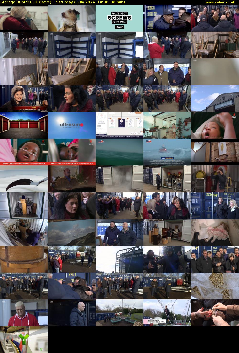 Storage Hunters UK (Dave) Saturday 6 July 2024 14:30 - 15:00