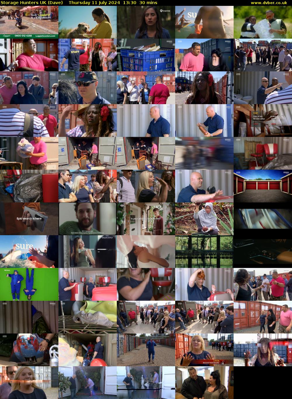 Storage Hunters UK (Dave) Thursday 11 July 2024 13:30 - 14:00