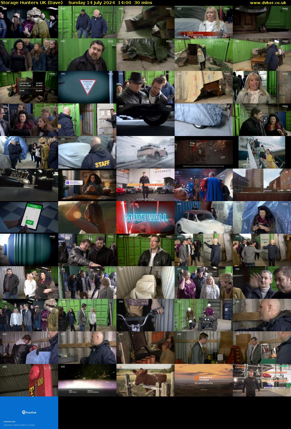Storage Hunters UK (Dave) Sunday 14 July 2024 14:00 - 14:30