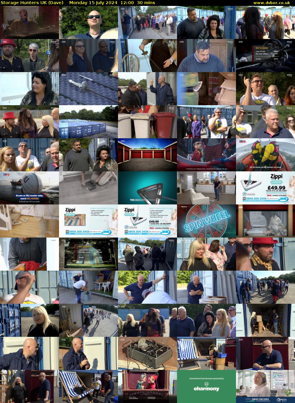 Storage Hunters UK (Dave) Monday 15 July 2024 12:00 - 12:30
