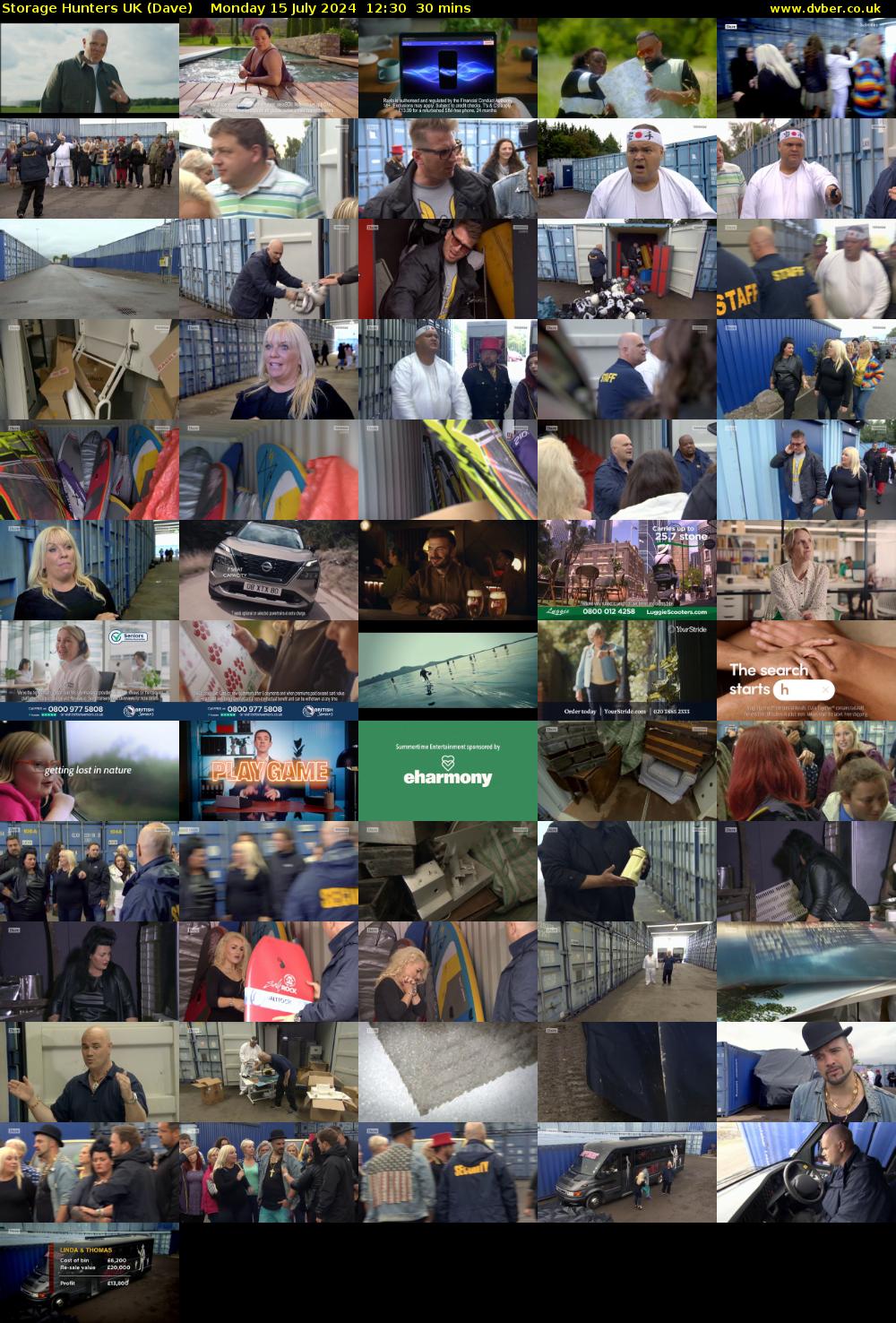 Storage Hunters UK (Dave) Monday 15 July 2024 12:30 - 13:00