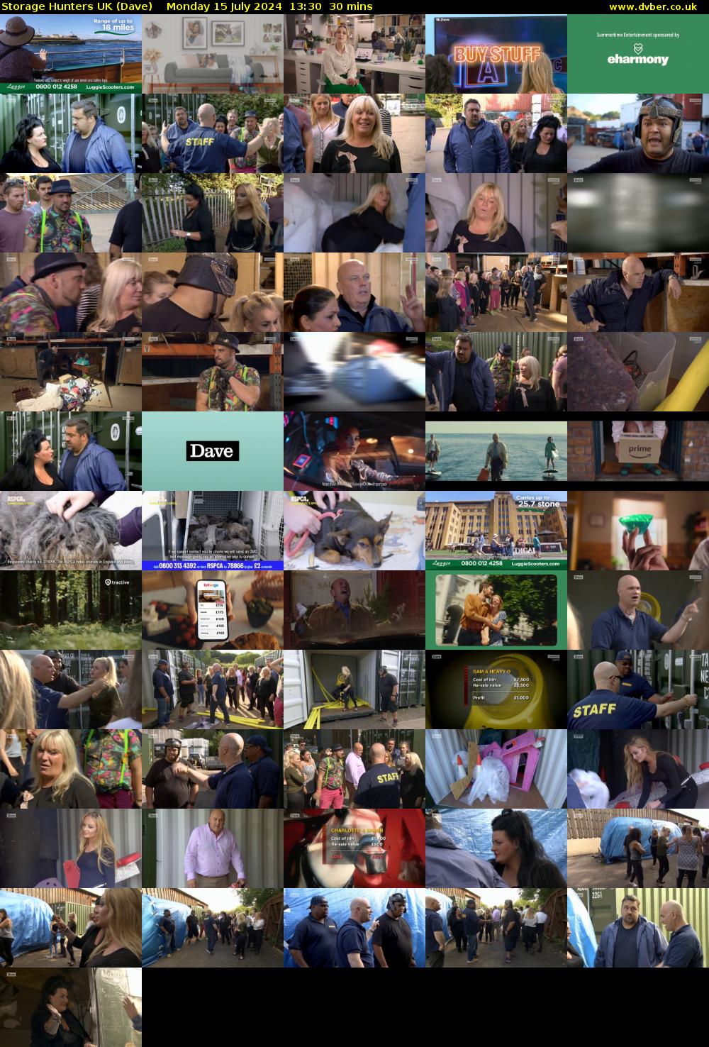 Storage Hunters UK (Dave) Monday 15 July 2024 13:30 - 14:00