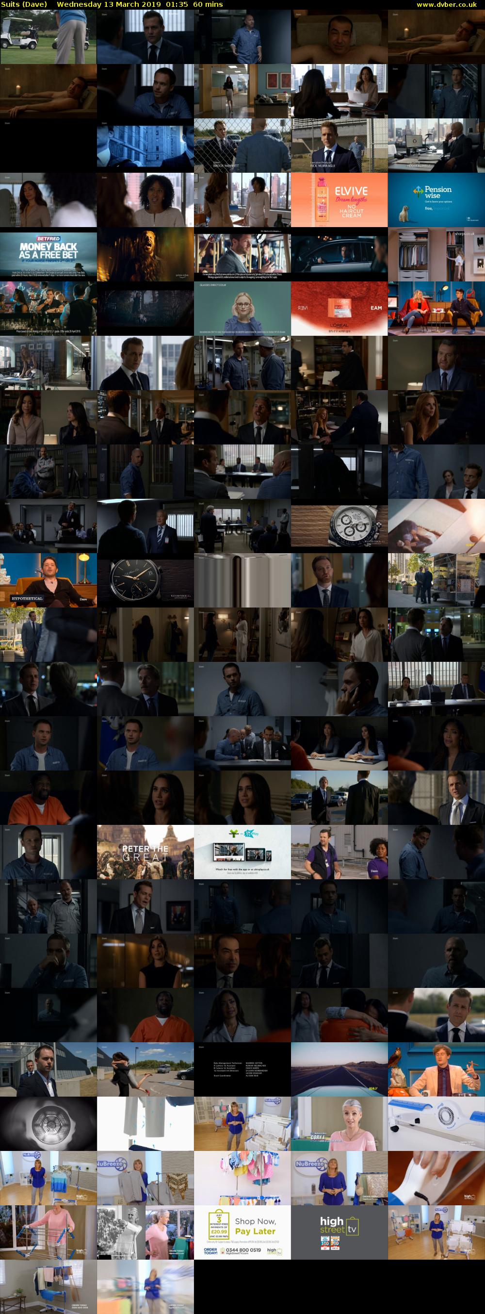 Suits (Dave) Wednesday 13 March 2019 01:35 - 02:35