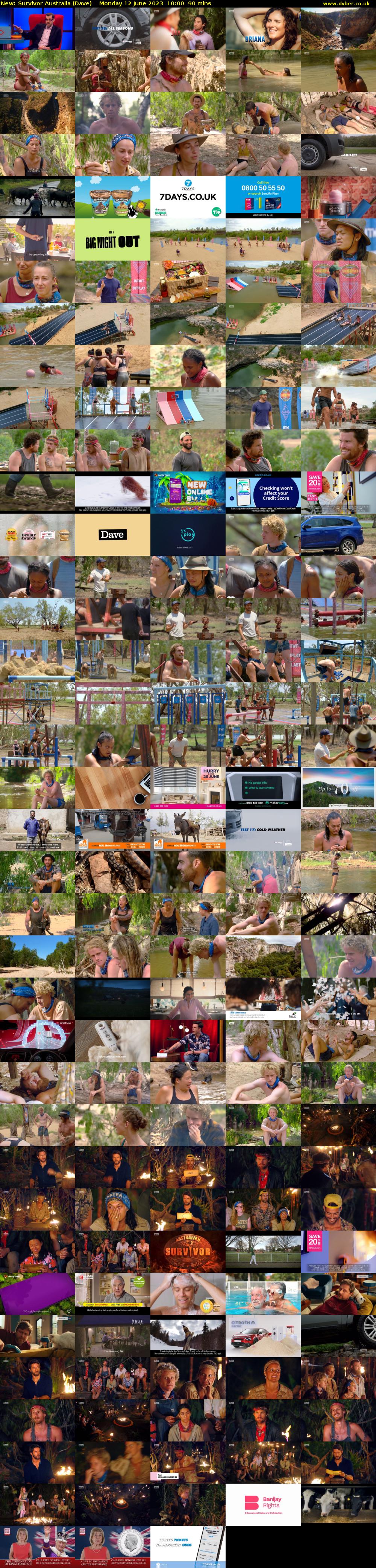 Survivor Australia (Dave) Monday 12 June 2023 10:00 - 11:30