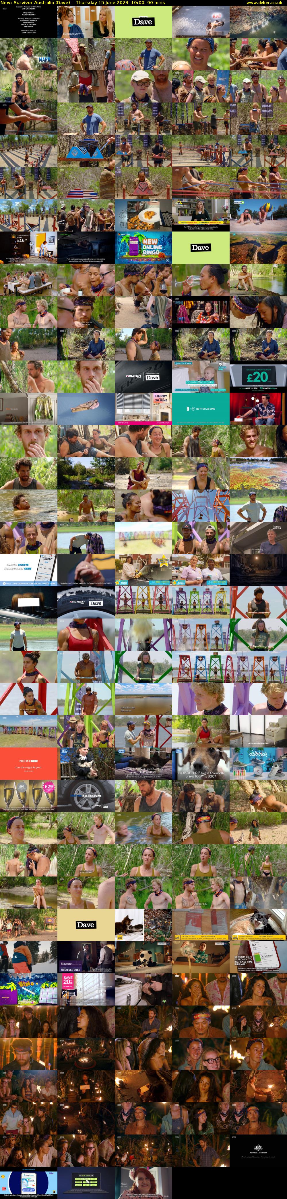 Survivor Australia (Dave) Thursday 15 June 2023 10:00 - 11:30