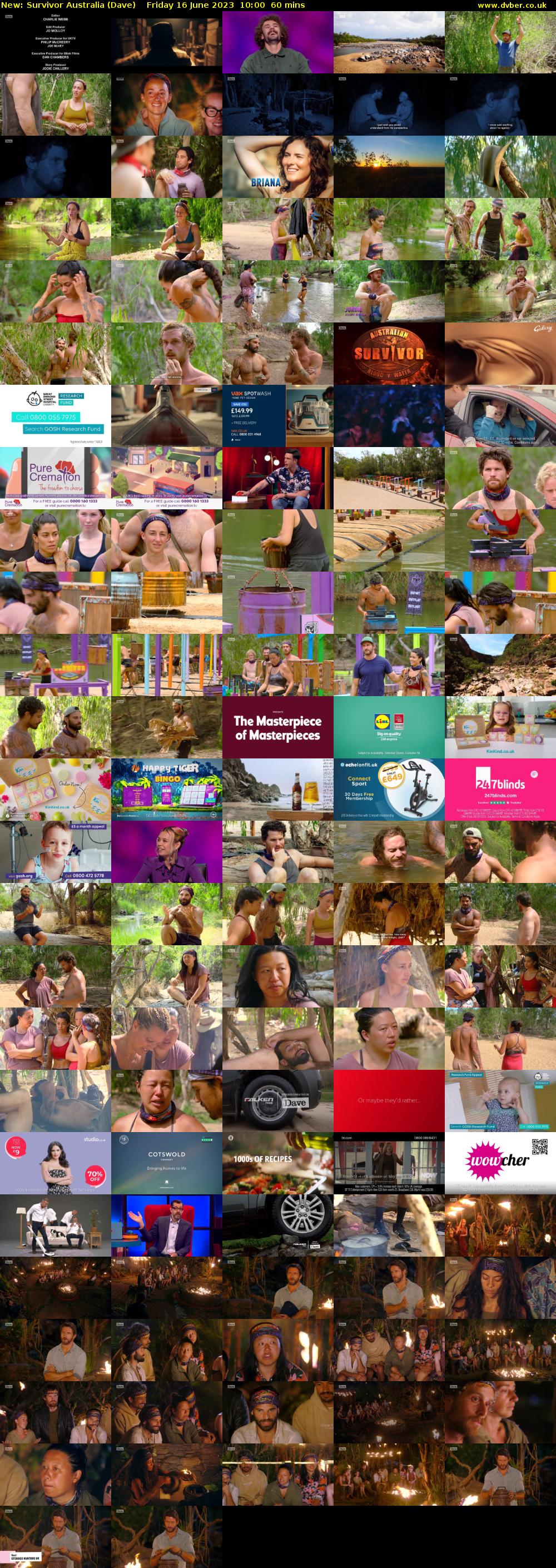 Survivor Australia (Dave) Friday 16 June 2023 10:00 - 11:00