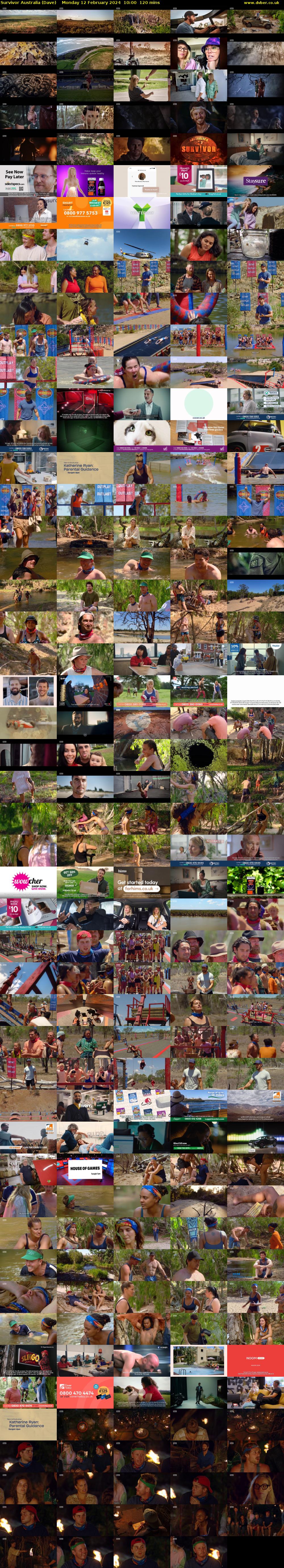 Survivor Australia (Dave) Monday 12 February 2024 10:00 - 12:00