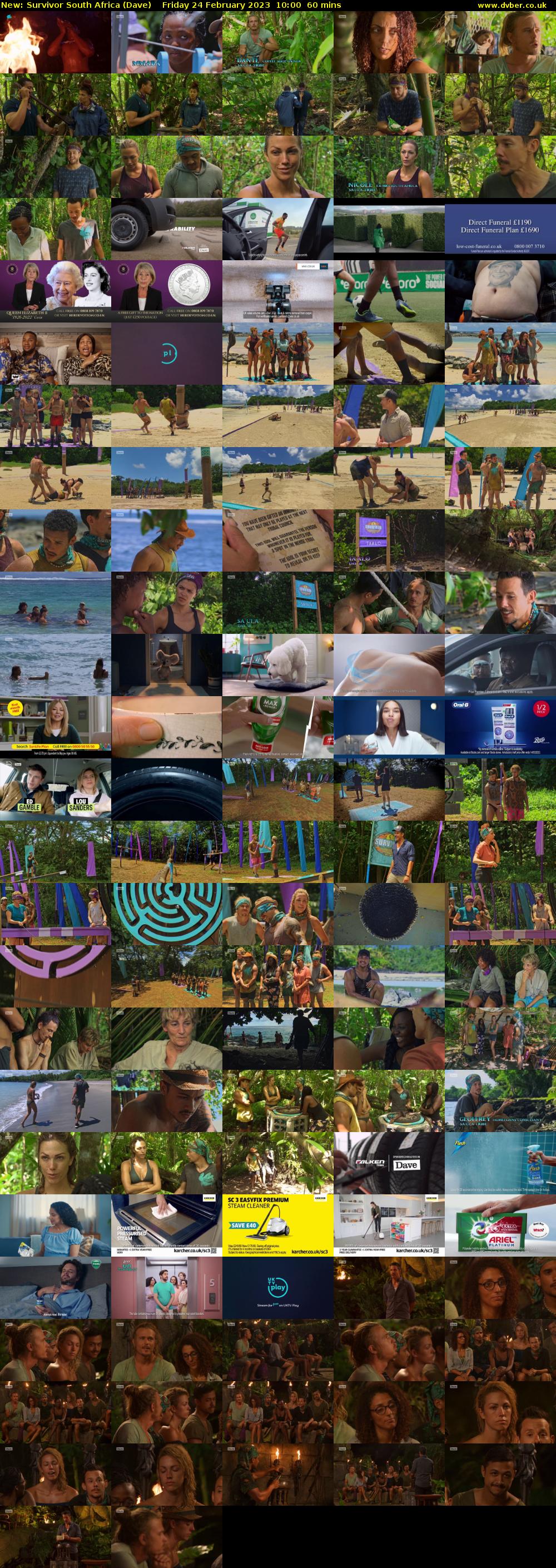 Survivor South Africa (Dave) Friday 24 February 2023 10:00 - 11:00