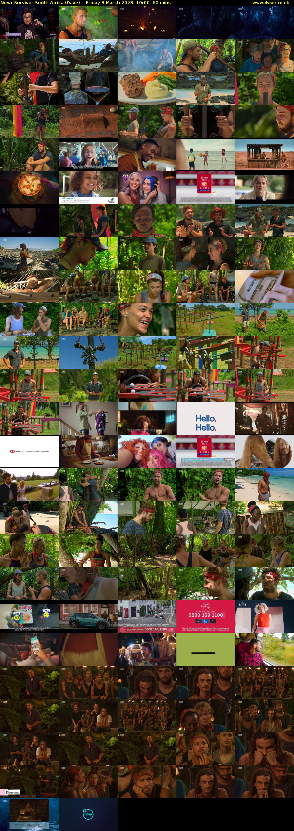 Survivor South Africa (Dave) Friday 3 March 2023 10:00 - 11:00