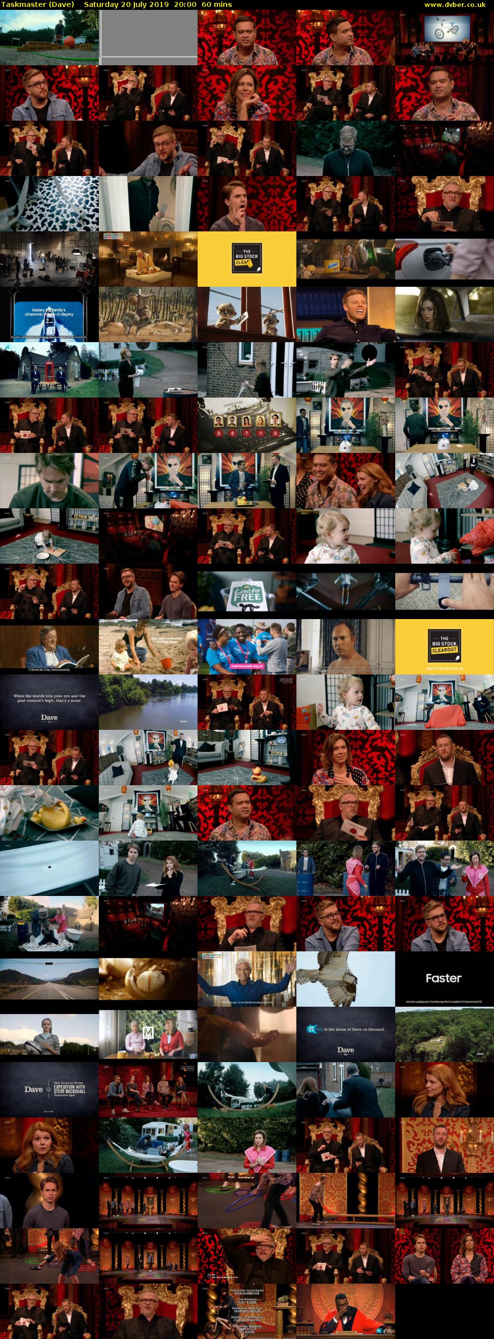 Taskmaster (Dave) Saturday 20 July 2019 20:00 - 21:00