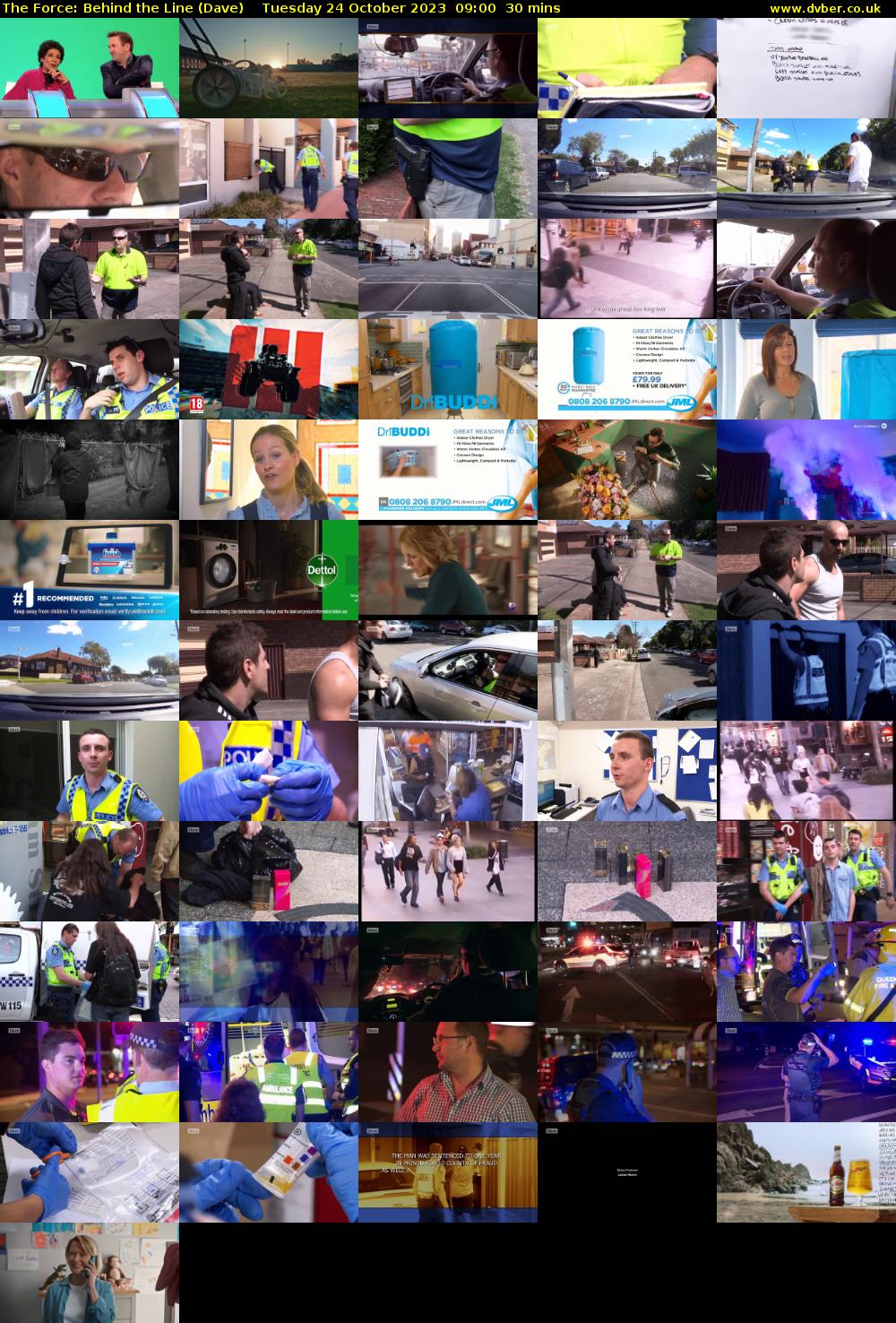 The Force: Behind the Line (Dave) Tuesday 24 October 2023 09:00 - 09:30